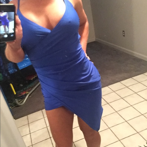 Forever 21 Dresses & Skirts - Sexy blue mini dress by Forever 21.  New Years Eve